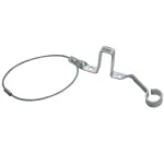 Cablu auxiliar galvanizat pentru cuplare remorca Carpoint cu suport