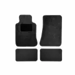 Covorase auto mocheta universale Amio TEX-3, set 4 piese, negre