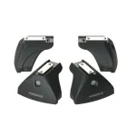 Kit 4 picioare bare portbagaj Nordrive Evos LP, profil redus