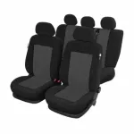 Huse scaun auto Kronos Super AirBag set complet, marimea L, negru-gri