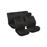 Huse scaune auto Carpoint negre, set 6 piese universale