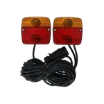 Kit magnetic pentru remorcă auto Carpoint cu lămpi, cablu 7,5 m și fișă 7 pini