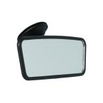 Oglindă retrovizoare interioară auto cu ventuză, reglabilă, 15,20 x 5,40 cm