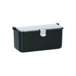 Scrumiera auto suplimentara Carpoint cu capac cromat, 9x5x4 cm