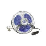 Ventilator auto Carpoint 24V oscilant, rama metalica, 15,3 cm