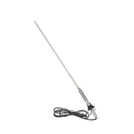 Antena auto telescopica Automax 125 cm cu arc la baza pentru aripa