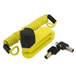 Antifurt disc frana motocicleta MotorX cu cablu reminder si 2 chei