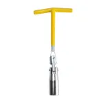 Cheie bujii auto 21 mm cu maner in T pentru demontare usoara