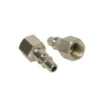 Cuplaj rapid pneumatic Carpoint Orion 1/4 FI pentru scule pneumatice, 2 buc