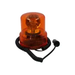 Girofar auto magnetic Carpoint 12V portocaliu cu bec 21W, fixare pe magnet