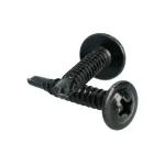 Set 100 holsuruburi autofiletante negre Carpoint 4x25 mm