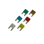 Set 6 sigurante auto mini plate Carpoint 7,5-30A, asortate