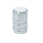 Set capace ventile auto Carpoint tip piston, argintii, 5 bucati