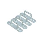 Suport metal Carpoint pentru remorca auto, 51/36 mm, set 4 bucăți