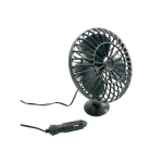 Ventilator auto Carpoint 12V cu ventuză și alimentare la brichetă