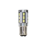 Bec auto LED Vecta BAY15D Canbus pentru stop frana, 12V-16V, 18 LED, 2 buc