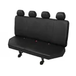 Husă banchetă auto 4 locuri XL Practical DV4, imitație piele neagră