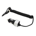 Încărcător auto Carpoint 4.8A cu cablu hibrid MicroUSB și 8pin, 150 cm