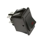 Întrerupător auto Carpoint 12V 35A cu LED roșu și 4 papuci electrici