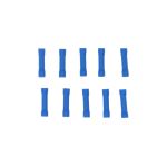 Papuci electrici izolați mamă Carpoint, 4,5 mm, albaștri, 10 bucăți