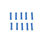 Papuci electrici izolați mamă Carpoint, 4,5 mm, albaștri, 10 bucăți