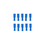 Papuci electrici izolati mama 4,96 mm, albastri, 25 mm, 10 buc, Carpoint