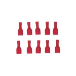 Papuci electrici izolati mama rosii 6,3x0,8 mm, 22 mm, 10 buc Carpoint