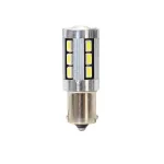 Set 2 becuri auto LED Vecta BA15S Canbus 12V-24V, 18 SMD 5730