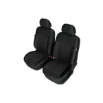 Set huse scaun auto fata Kegel Poseidon XL, negru, compatibile airbag