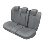 Huse scaune auto spate Arcadia gri L-XL din Alcantara, Kegel