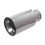 Ornament toba cromat rotund Automax 178x89x64 mm, montaj cu cleme