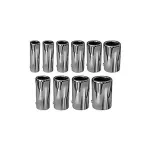 Ornament tobă eșapament Streetwize cromat rotund 140x80x77 mm