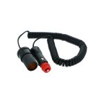 Prelungitor brichetă auto Carpoint 12/24V 5A cu cablu de 3 metri