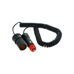 Prelungitor brichetă auto Carpoint 12/24V 5A cu cablu de 3 metri