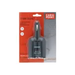 Priză auto dublă Carpoint 12V 5A cu LED pentru 2 dispozitive