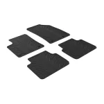 Set covorase auto din cauciuc Opel Crossland X 2017-2021, Gledring, negre