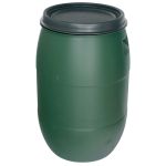 Butoi pentru apa pluviala Pannon Rainbarel 120 l, HDPE, verde