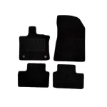 Covorase mocheta Renault Captur / Captur Hybrid 2019-prezent, negre, 4 piese
