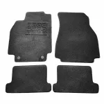 Covorase mocheta dedicate Renault Megane 2 CC 2002-2008 negre, set 4 bucati