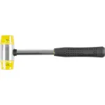 Ciocan din silicon 40 mm cu mâner metalic 29,5 cm Strend Pro