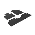 Set covorașe auto din cauciuc Kia Sorento 2015-2020 Automat, negre, Gledring, 5 piese