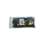 Coliere de plastic negre RapidAuto 200x4,5 mm, 100 bucati