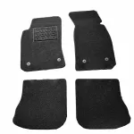 Covorase mocheta dedicate Audi A4 B5 1995-2000 negre, set 4 buc