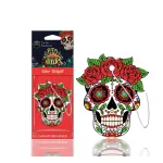 Odorizant auto pentru oglindă AROMA CAR Muertos Silver Tatoo