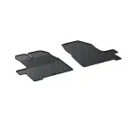 Covorașe auto din cauciuc Ford Transit Custom 2016-2017 Gledring, negre, 2 buc