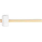 Ciocan din cauciuc Strend Pro 230 g, alb, cu mâner din lemn