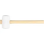 Ciocan de cauciuc alb Strend Pro 450 g cu mâner din lemn