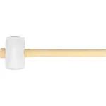 Ciocan din cauciuc Strend Pro 680 g, alb, cu maner din lemn