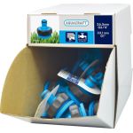 Adaptér AQUACRAFT® 552195 SoftTouch G1"-3/4", na záhradnú hadicu, Sellbox 70 ks