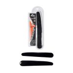 Bandou protectie portiere si oglinzi auto, set 2 buc, 30 cm, negru